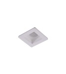 Flush-mounted lamps - pendants - Azzardo HERA GIPS SQUARE M 1xES111 Recessed White AZ3467. - product 2