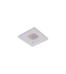 Flush-mounted lamps - pendants - Azzardo HERA GIPS SQUARE S 1xES111 Recessed White AZ3466 - product 2