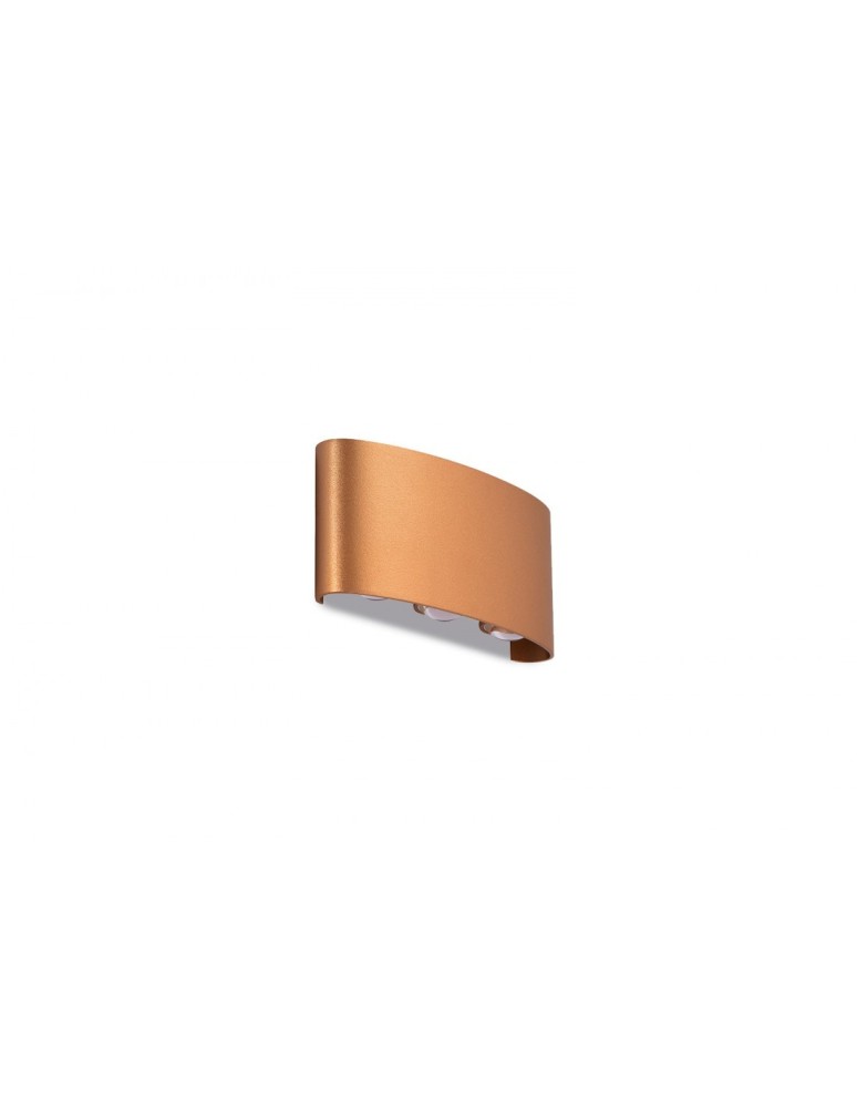 Wall lamps - Azzardo GINNA 3 GOLD 6xLED Wall Mounted Gold IP54 AZ3485 - product kolory-swiatla.pl 1