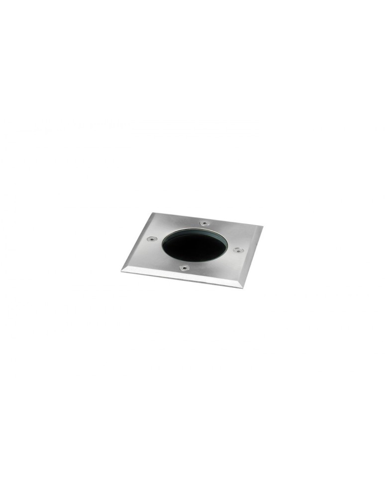 Overhead and ground lights - Azzardo HYDE SQUARE 1xGU10 Outdoor Grounded Aluminum IP54 AZ3326 - product kolory-swiatla.pl 1