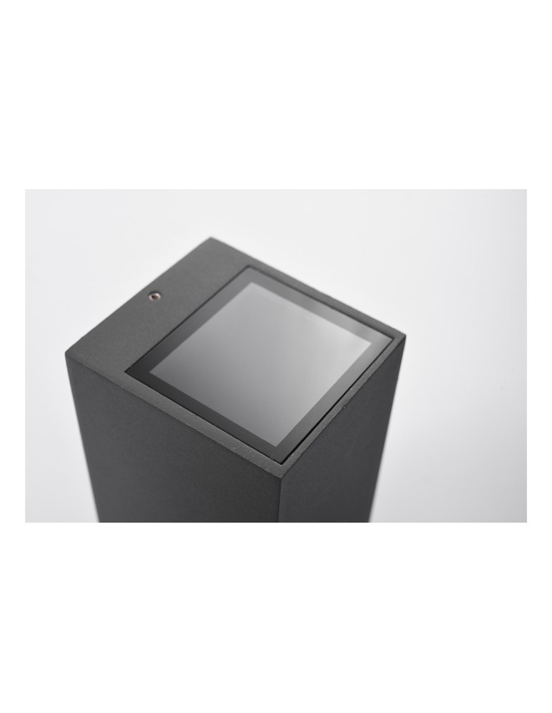 Outdoor wall lamps - Azzardo JAKE WALL 2 DGR 2xGU10 Outdoor Wall Mounted Dark Gray IP54 AZ3321 - product kolory-swiatla.pl 2