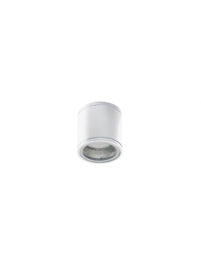 Outdoor ceiling lamps - Azzardo JOE TUBE WHITE 1xGU10 Outdoor Ceiling Light White IP54 AZ3315 - product kolory-swiatla.pl 1