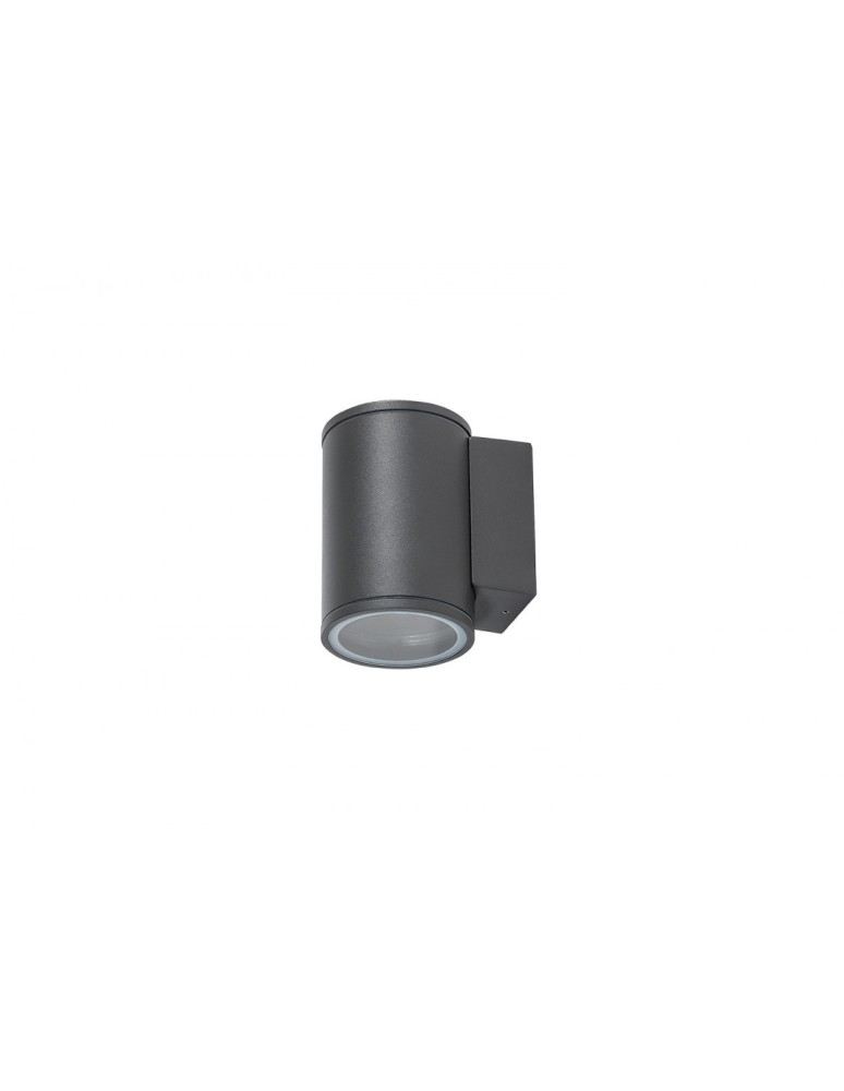 Outdoor wall lamps - Azzardo JOE WALL 1 DGR 1xGU10 Outdoor Wall Mount Dark Grey IP54 AZ3317. - product kolory-swiatla.pl 1