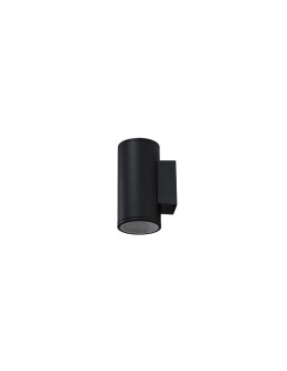 Azzardo JOE WALL 2 BLACK 2xGU10 Zewnętrzna Ścienna Czarny IP54 AZ3320