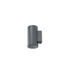 Outdoor wall lamps - Azzardo JOE WALL 2 DGR 2xGU10 Outdoor Wall Mounted Dark Grey IP54 AZ3319. - product 1