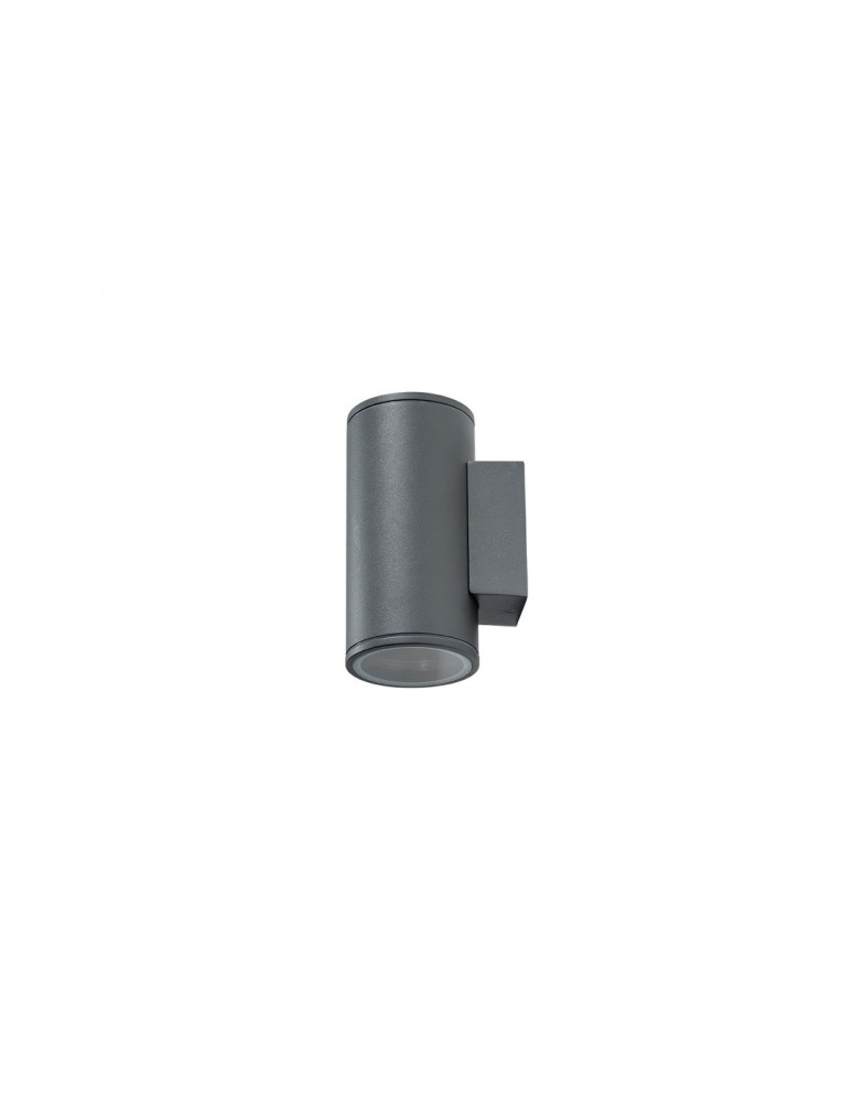 Outdoor wall lamps - Azzardo JOE WALL 2 DGR 2xGU10 Outdoor Wall Mounted Dark Grey IP54 AZ3319. - product kolory-swiatla.pl 1