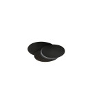 Wall lamps - Azzardo CLOVER OVAL BLACK 1xLED Wall Mounted Black AZ2997 - product 1