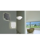 Wall lamps - Azzardo CLOVER OVAL WHITE 1xLED Wall Mount White AZ2998 - product 2