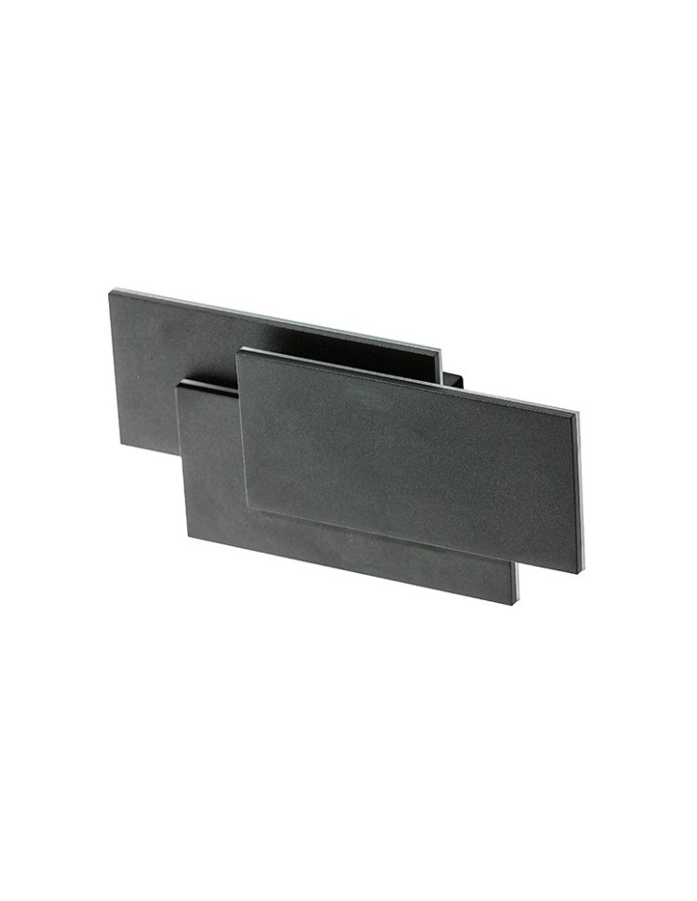 Wall lamps - Azzardo CLOVER SQUARE BLACK 1xLED Wall Mounted Black AZ2198 - product kolory-swiatla.pl 1