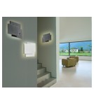 Wall lamps - Azzardo CLOVER SQUARE BLACK 1xLED Wall Mounted Black AZ2198 - product 3