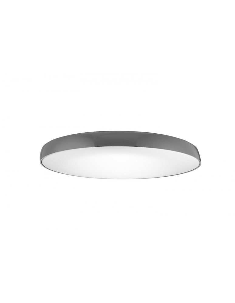 Round Plafonds - Azzardo CORTONA 55 3000K GREY 1xLED Ceiling Ceiling Gray AZ2743 - product kolory-swiatla.pl 1