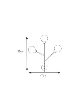Zuma Line CARACAS Kinkiet G9 28W P17200-3W - produkt 2