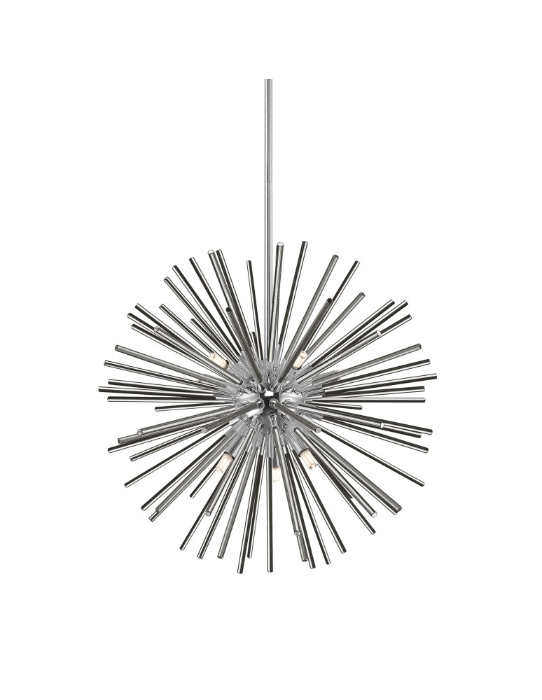 Modern chandeliers - Zuma Line URCHIN Pendant Lamp Chrome G9 42W P0491-09F-F4AN. - product kolory-swiatla.pl 2