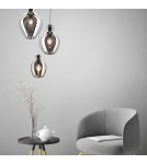 Glass pendant lamps - Zuma Line BRESSO Pendant Lamp E27 60W P19066A-D18. - product 4