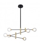 Pendant lamps spheres - Italux Marino pendant lamp PND-9148-6 - product 1