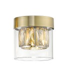 Glamour ceiling lamps - Zuma Line GEM Antique Bronze Ceiling Lamp C0389-01A-0FD2-PL03. - product 2