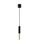 Pendant lamps - Orlicki Design Pendant G9 5W Slimi Nero S / Gold - product 1