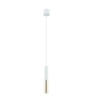 Pendant lamps - Orlicki Design Pendant G9 5W Slimi Bianco S / Gold - product 1
