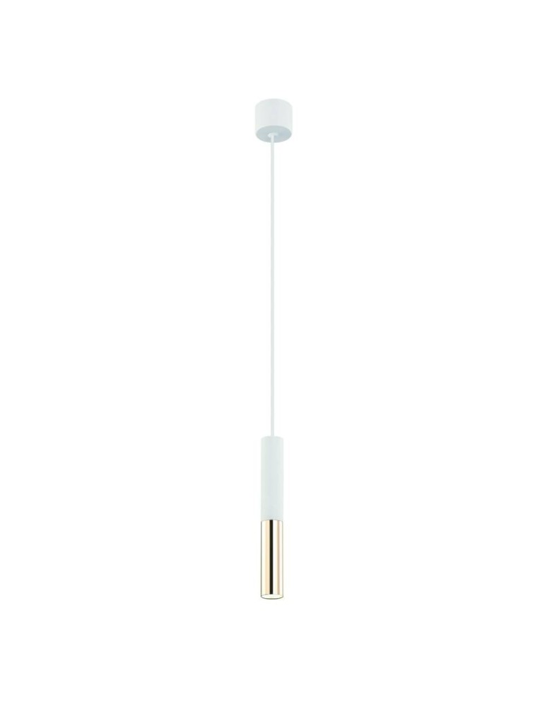 Pendant lamps - Orlicki Design Pendant G9 5W Slimi Bianco S / Gold - product kolory-swiatla.pl 1