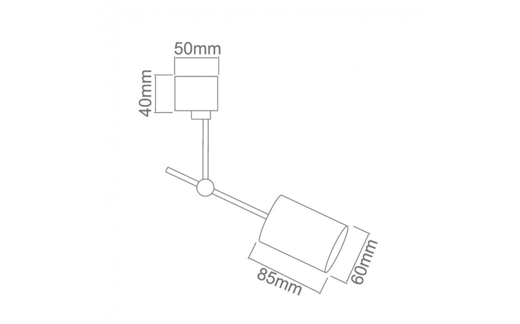 Orlicki Design GU10 8W Stick Bianco