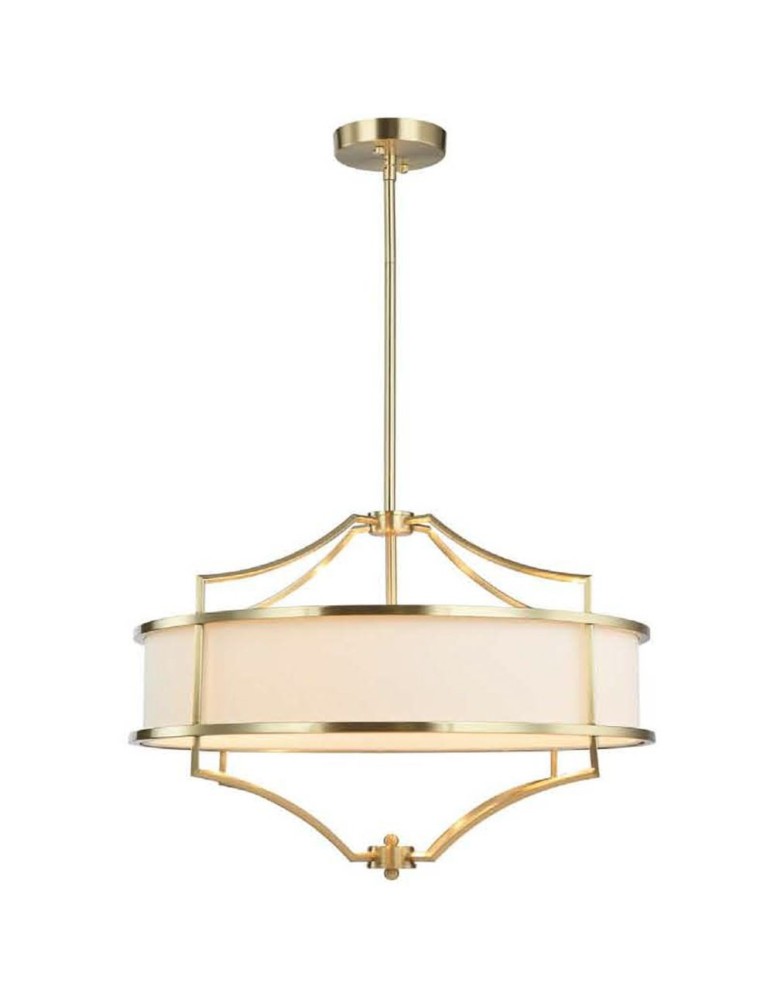 Hampton style pendant lamps - Orlicki Design Pendant E27 15W Stesso Old Gold M - product kolory-swiatla.pl 1