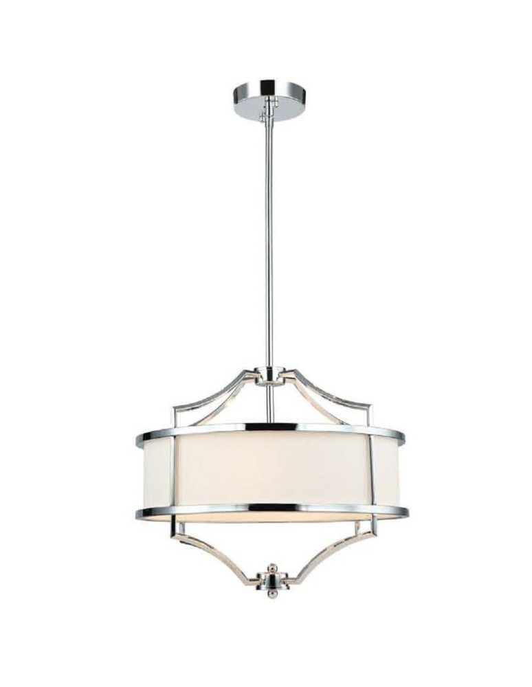 Hampton style pendant lamps - Orlicki Design Pendant E27 15W Stesso Cromo S - product kolory-swiatla.pl 1