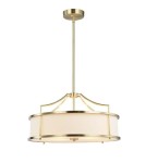 Hampton style pendant lamps - Orlicki Design Pendant E27 15W Stanza Old Gold M - product 1