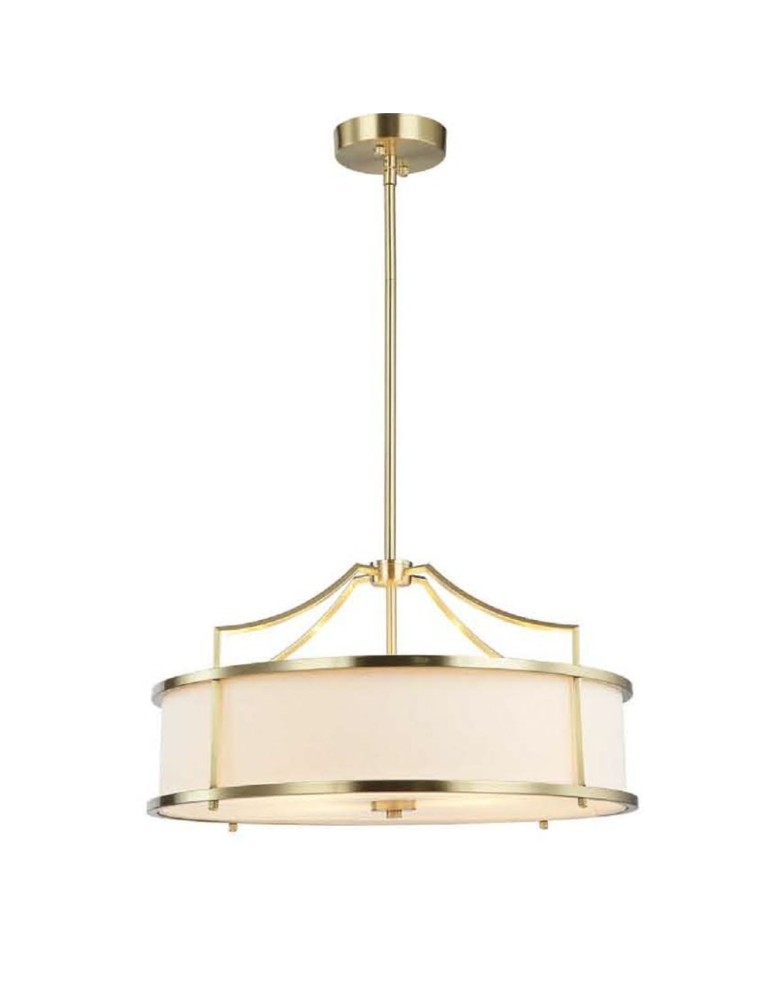 Hampton style pendant lamps - Orlicki Design Pendant E27 15W Stanza Old Gold M - product kolory-swiatla.pl 1