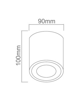Orlicki Design GU10 8W Rullo Nero Track - product 2