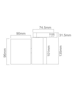 Orlicki Design GU10 8W Rullo Nero Mobile Track - produkt 2