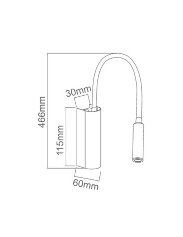Orlicki Design LED CINKIT 3W Nuto Bianco Gold - product 2