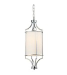 Hampton style pendant lamps - Orlicki Design Pendant E27 15W Lunga Cromo - product 1
