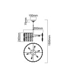 Pendant lamps - Orlicki Design Pendant E14 12W Intero Gold S - product 2