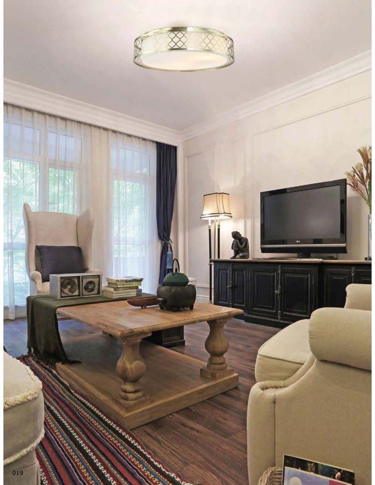 Ceiling lamps - Orlicki Design ceiling E27 15W Cavalli Cromo - product kolory-swiatla.pl 2