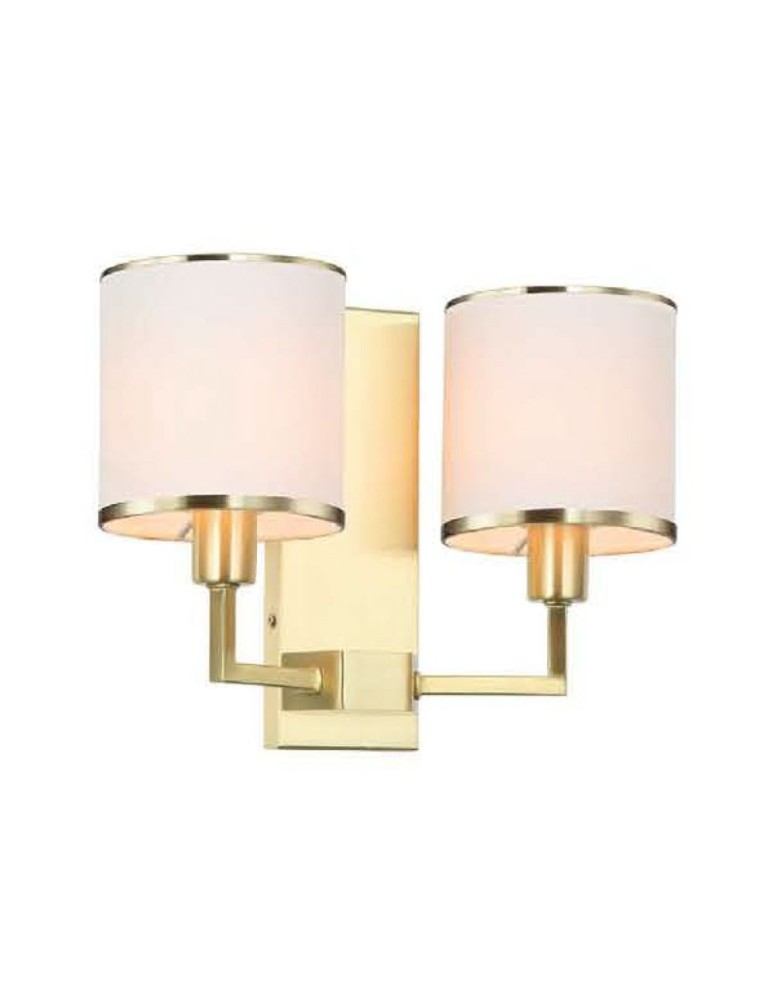 Hampton style wall lamps - Orlicki Design KINKIT E14 8W Casa Old Gold Parette - product kolory-swiatla.pl 1