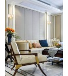 Hampton style wall lamps - Orlicki Design KINKIT E14 8W Casa Old Gold Parette - product 2