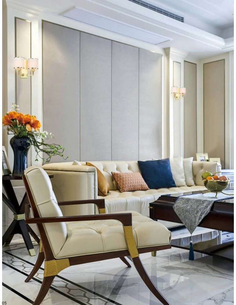 Hampton style wall lamps - Orlicki Design KINKIT E14 8W Casa Old Gold Parette - product kolory-swiatla.pl 2
