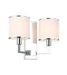 Hampton style wall lamps - Orlicki Design KINKIT E14 8W Casa Cromo Parette - product 1