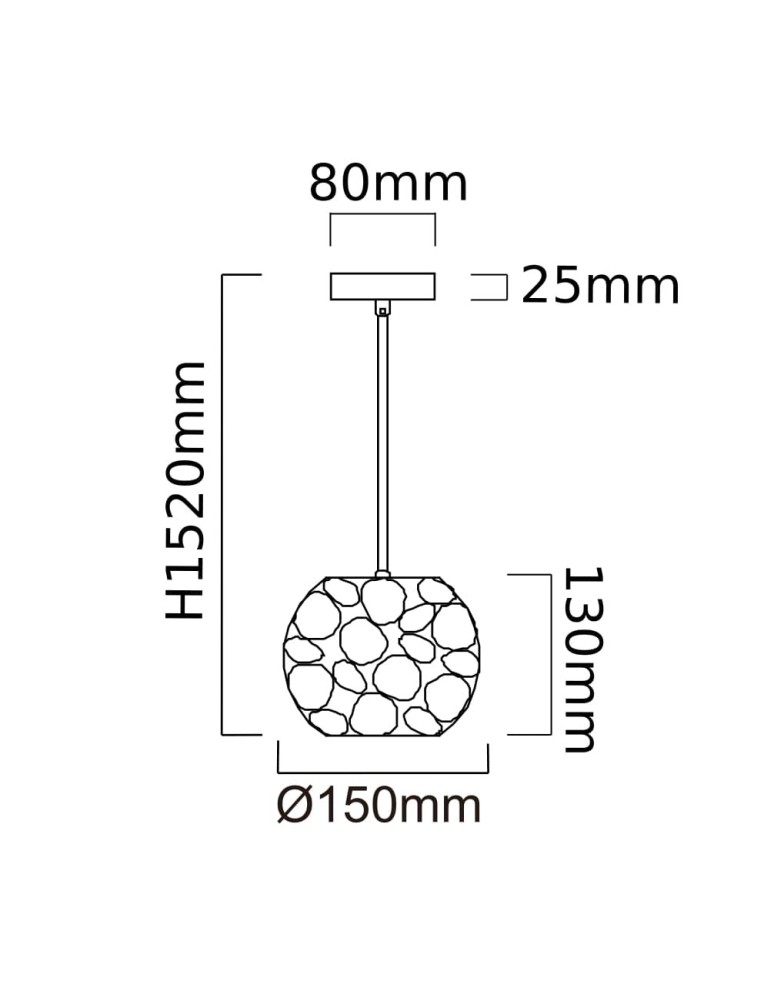 Pendant lamps - Orlicki Design Pendant G9 7W Carera Cromo S - product kolory-swiatla.pl 3