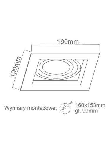 Orlicki Design ES111 17W Cardo I Bianco - produkt 2
