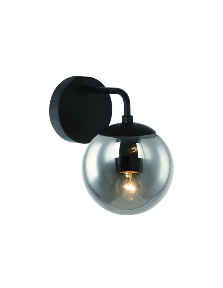 Wall lamps - Orlicki Design KINKIT E27 8W Bao Parette Nero Fume - product kolory-swiatla.pl 1