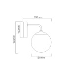 Wall lamps - Orlicki Design KINKIT E27 8W Bao Parette Nero Claro - product 3