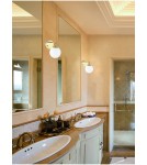 Bathroom wall lamps - Orlicki Design KINKIT G9 9W Bao Parette Gold IP44 - product 2