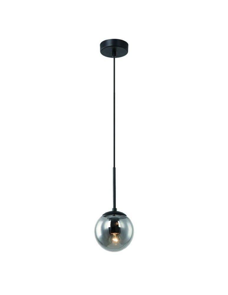 Pendant lamps - Orlicki Design Pendant E27 8W Bao I Nero Fume - product kolory-swiatla.pl 1