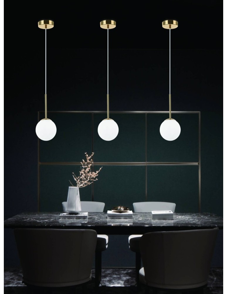 Pendant lamps - Orlicki Design Pendant G9 9W Bao I Cromo IP44 - product kolory-swiatla.pl 2
