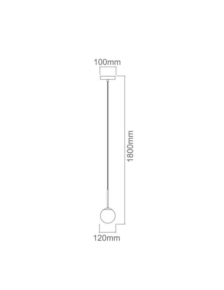 Pendant lamps - Orlicki Design Pendant G9 9W Bao I Cromo IP44 - product kolory-swiatla.pl 3