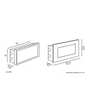 Luminaires to be built into the wall - SU-MA recessed LED 1.5W 3000K E 04 - product 3