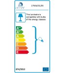 Reading table lamps - Lucide Banker Lamp E14 W22cm H30cm Glass green/ Bronze 17504/01/03 - product 2