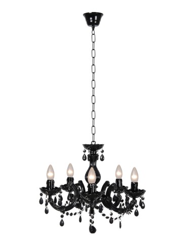 Lucide ARABESQUE 5xE14/40W Czarny 78351/05/30 Wisząca - produkt 2