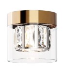 Glamour ceiling lamps - Zuma Line GEM Gold G9 28W Ceiling Lamp C0389-01A-F7AC. - product 1